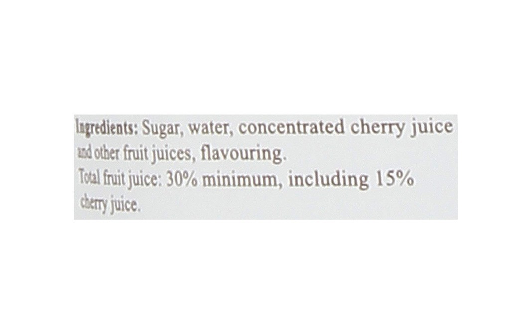 Monin Cerise Cherry Syrup    Glass Bottle  700 millilitre